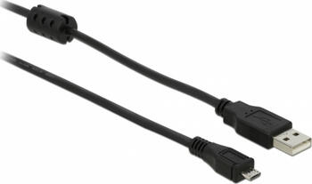 2m Delock Kabel USB2.0-A Stecker zu USB-micro B Stecker 