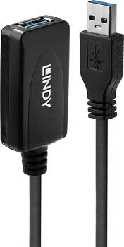 5m USB 3.0-Kabel TypA auf TypA Verlängerungskabel Lindy 5m USB 3.0-Kabel TypA auf TypA Verlängerungskabel Lindy
