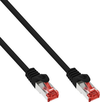 0,5m Patchkabel Cat.6 S/FTP/PIMF Schwarz inLine 0,5m Patchkabel Cat.6 S/FTP/PIMF Schwarz inLine