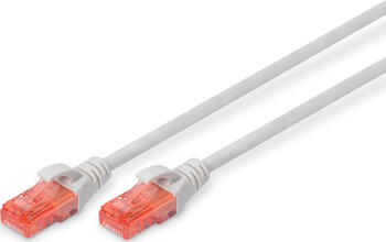 3m Patchkabel Cat.6 U/UTP, grau DIGITUS 3m Patchkabel Cat.6 U/UTP, grau DIGITUS