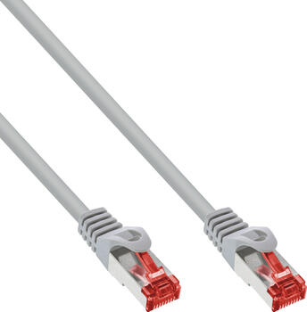 1m Patchkabel Cat.6 S/FTP (S-STP) Grau inLine 1m Patchkabel Cat.6 S/FTP (S-STP) Grau inLine