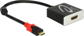 0,2m Delock Adapter USB Type-C Stecker > HDMI Buchse (DP Alt Mode) 4K 60 Hz