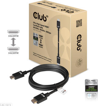 3m Club3D HDMI-Kabel, Ultra High Speed, stecker/ stecker 
