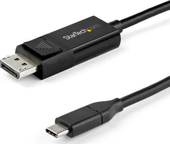 2m USB-C auf DisplayPort 1.4-Kabel 8K 60Hzz / 4K Bidirektionales DP zu USB- oder USB-C zu DP-reversibles..