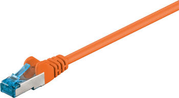 0,25m Patchkabel Cat.6a S/FTP orange (10 Gbit/s/ 500 MHz) goobay 0,25m Patchkabel Cat.6a S/FTP orange (10 Gbit/s/ 500 MHz) goobay