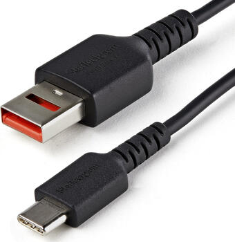 1m StarTech.com USB-Datenblocker Kabel, USB-A auf USB-C