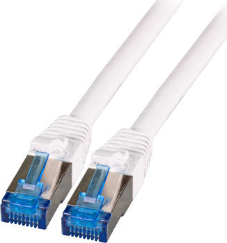 10m Patchkabel Cat.6a S/FTP mit Cat 7 Rohkabel, weiß 10m Patchkabel Cat.6a S/FTP mit Cat 7 Rohkabel, weiß