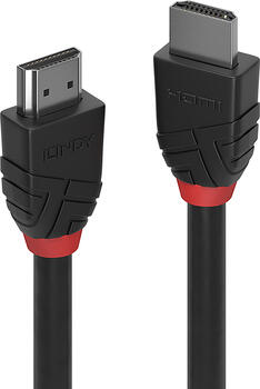 0,5m HDMI-Kabel Stecker/ Stecker, schwarz 