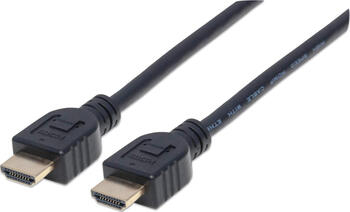 3m HDMI-Kabel mit Ethernet-Kanal, CL3-zertifiziert fü Wandinstallationen, HEC, ARC, 3D, 4K@60Hz
