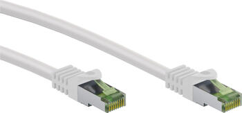 3m RJ45 Patchkabel S/FTP (PIMF) Cat.8.1 weiß