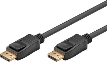 3m DisplayPort-Verbindungskabel 1.4 stecker/ stecker für 8k/60Hz schwarz goobay