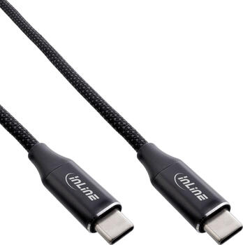 1m Magnetic USB-C Kabel&comma; USB-C Stecker&sol;Stecker&comma; 100W schwarz