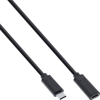 1m InLine USB 3&period;2 Gen&period;2x2 Kabel&comma; USB-C Verl&auml;ngerung ST&sol;BU