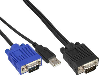 InLine KVM Kabelsatz, USB, für 19 KVM Switch, Länge 1,8m InLine KVM Kabelsatz, USB, für 19 KVM Switch, Länge 1,8m