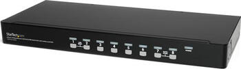 StarTech 8-Port USB KVM Switch-Set mit OSD und Kabeln Rackmontierbar