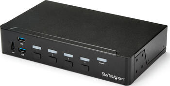 StarTech 4 Port HDMI KVM Switch - USB 3.0 Hub - 1080p 