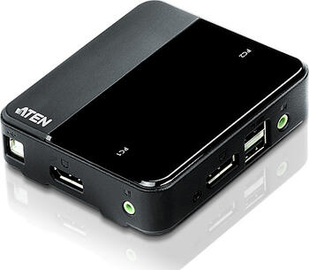 2-Port KVM-Switch DisplayPort mit USB/ Audio ATEN