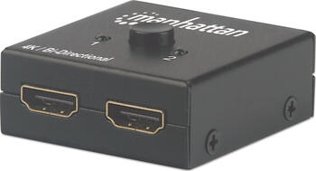 Manhattan 2 Port HDMI-Splitter 4096 x 2160 Pixel Schwarz 