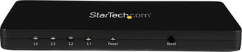StarTech 4 Port HDMI 4k Video Splitter, 1x4 HDMI Verteiler mit Aluminiumgehäuse, 4k @ 30 Hz