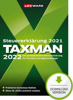 Lexware TAXMAN 2022, ESD 