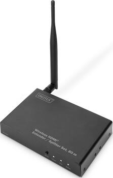 DIGITUS Wireless HDMI Extender Receiver 100m Splitter Set 