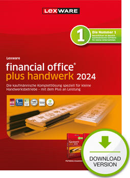 Lexware Financial Office Plus Handwerk 2024 - Abo-Vertrag, ESD