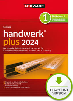 Lexware Handwerk Plus 2024 - Abo-Vertrag, ESD 