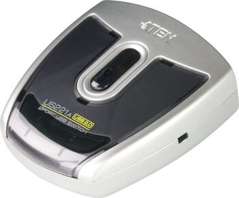 ATEN USB 2&period;0 Peripherieger&auml;te-Switch&comma; 2-fach&comma; KVM-Switch 