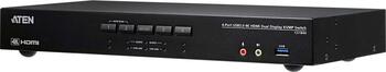 ATEN CS1844 Tastatur/Video/Maus (KVM)-Switch Schwarz ATEN CS1844 Tastatur/Video/Maus (KVM)-Switch Schwarz