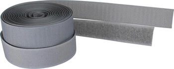 InLine® Kabelbinder, Klettverschluß Band, 3 Meter, 25mm grau