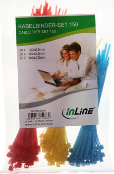 InLine Kabelbinder-Set, 150 Stück InLine Kabelbinder-Set, 150 Stück