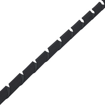 InLine Spiralband Kabelschlauch 10m, schwarz, 18mm 