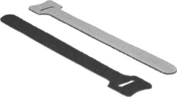 10er-Pack Delock Klett-Kabelbinder 150mm x 12mm schwarz
