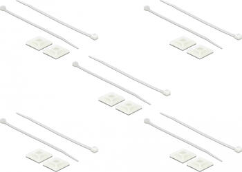 Delock Befestigungssockel 28 x 28 mm mit Kabelbinder
