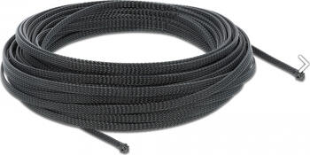 Delock Geflechtschlauch dehnbar 10 m x 3 mm schwarz