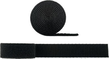 1m Goobay Kabelmanagement Klettverschluss-Rolle zum Ordnen und Fixieren, kürzbar, Breite 20mm