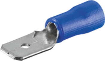 Flachstecker 1,5 bis 2,5 mm² blau (10 St.) 