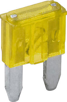 Kfz-Sicherung mini gelb (20,0 A) 6tlg. 