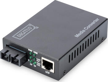 Digitus Fast Ethernet Medienkonverter RJ-45/SC , 100Base-TX auf 100Base-FX