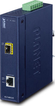 PLANET IGT-805AT Network Media Converter 1000 Mbit/s, blau 