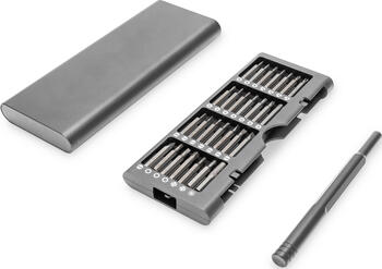 Digitus Feinmechaniker Bithalter-Schraubendrehersatz&comma; 57-tlg&period;