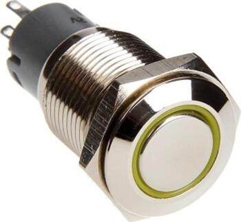 DimasTech Vandalismusschalter/-taster 16mm 12 Volt