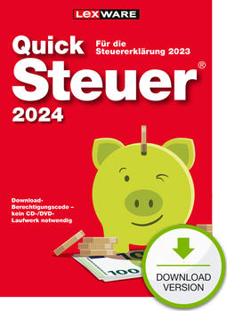 Lexware QuickSteuer 2024, ESD 