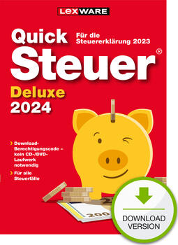 Lexware QuickSteuer Deluxe 2024, ESD 
