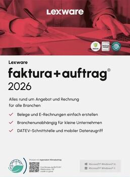 Lexware faktura + auftrag 2026 - Jahresversion Lexware faktura + auftrag 2026 - Jahresversion