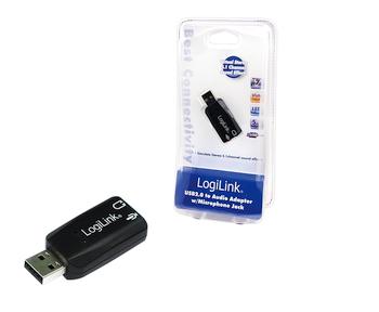 LogiLink UA0053 USB 2.0 Audio Adapter 
