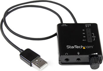 StarTech USB Audio Adapter - Externe USB Soundkarte 