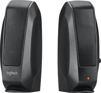 Logitech S120 schwarz  2.0  Lautsprecher 