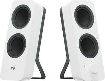 Logitech Z207 weiß 2.0 System Lautsprecher