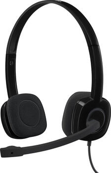 Logitech H151 stereo Headset, On-Ear, PC 